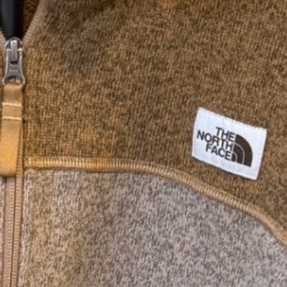 The North Face‎ Mens Gordon Lyons 1/4 Zip Fleece Pullover Brown Tan Gorpcore 3XL